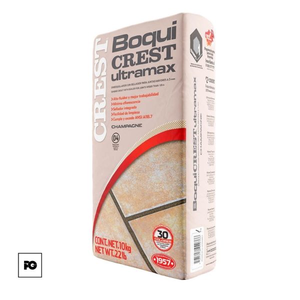BoquiCrest Ultramax color champagne 10 kg.
