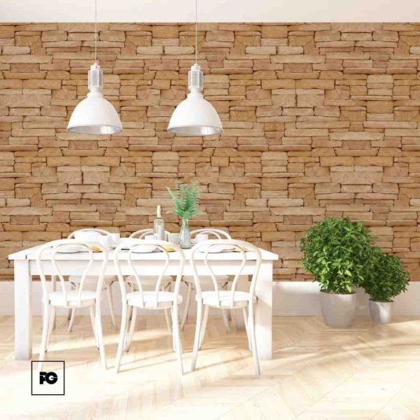 Fachaleta max. 46 x 16 cm color beige, modelo Wind Trim.