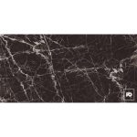 Piso porcelánico rectificado color negro formato 60x120, modelo Maurice
