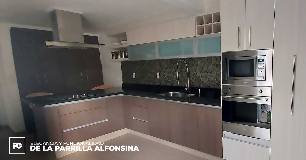 Elegancia y funcionalidad de la parrilla alfonsina