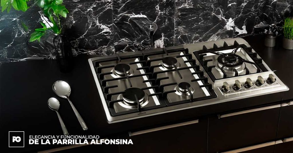 Elegancia y funcionalidad de la parrilla alfonsina