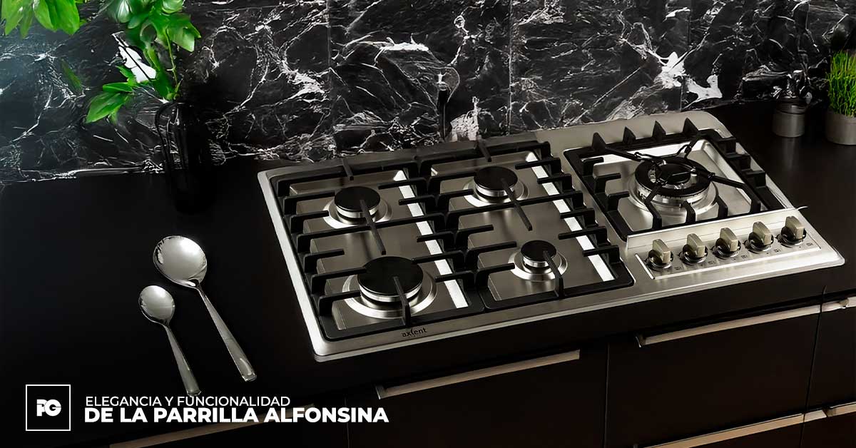 Elegancia y funcionalidad de la parrilla alfonsina