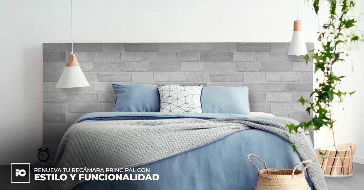 Renueva tu recámara principal con estilo y funcionalidad